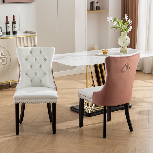 Pcs tufted solid wood - 2,